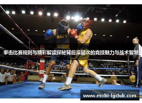 拳击比赛规则与精彩解读探秘背后深层次的竞技魅力与战术智慧